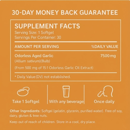 Aged Garlic Extract - 7500mg