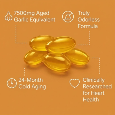 REJUVARA SAC-7500™ Aged Garlic Extract - 7500mg
