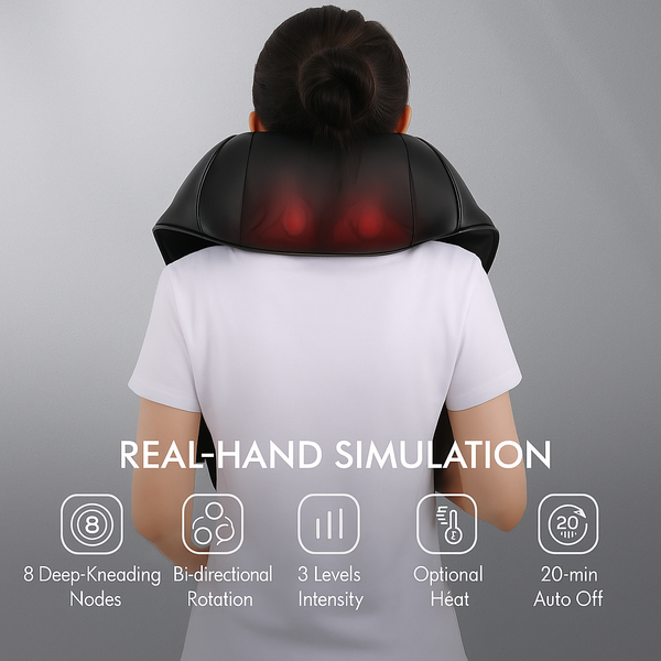 REJUVARA Neck & Shoulder Relief Massager
