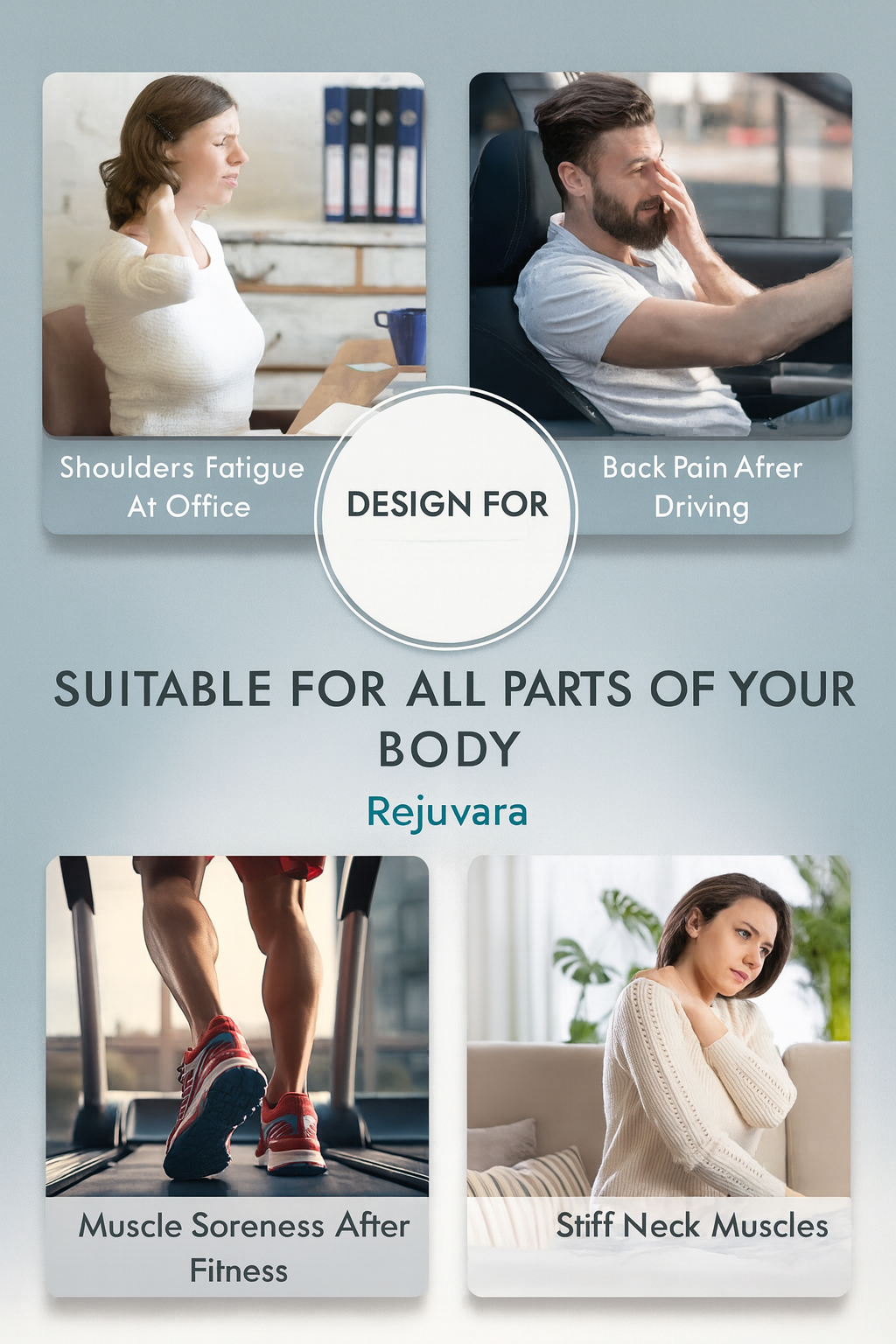 REJUVARA Neck & Shoulder Relief Massager