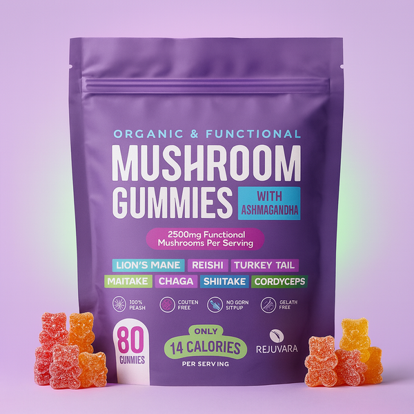 REJUVARA Mushroom Gummies