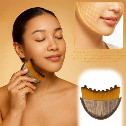 REJUVARA Lymphatic Contour Face Brush