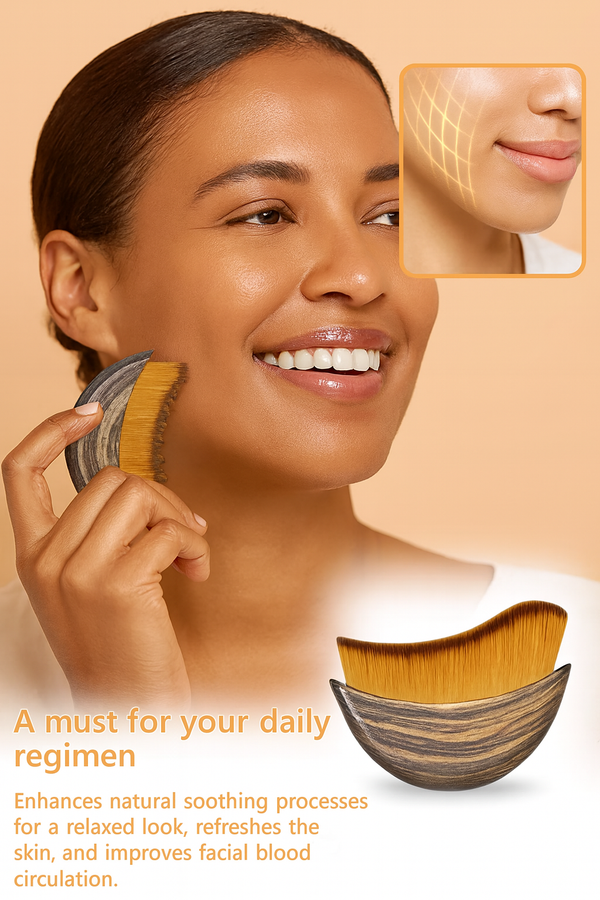 REJUVARA Lymphatic Contour Face Brush