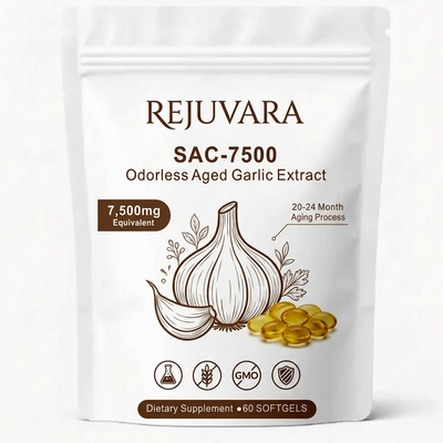 REJUVARA SAC-7500™ Aged Garlic Extract - 7500mg