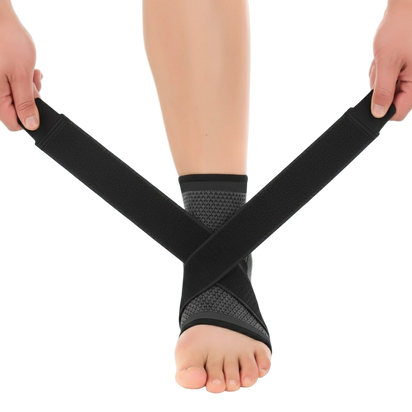 REJUVARA SureStep™ Compression Sleeve with Support Straps