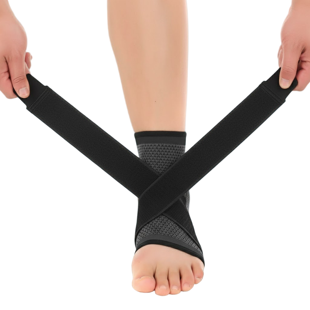 REJUVARA SureStep™ Compression Sleeve with Support Straps